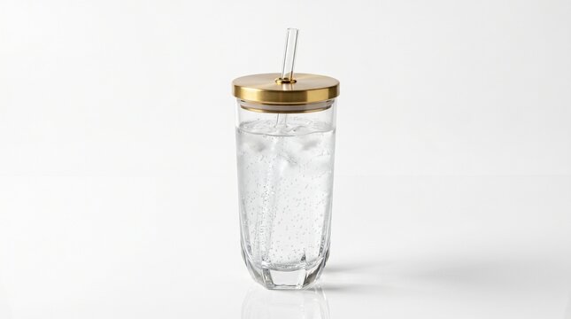 An elegant and modern premium tumbler designed with a minimalist aesthetic that is highly popular in online marketplaces and social media promotions