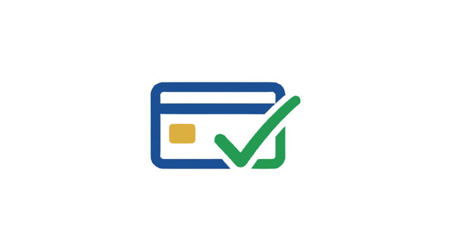 A secure credit card icon with a green checkmark is shown.
