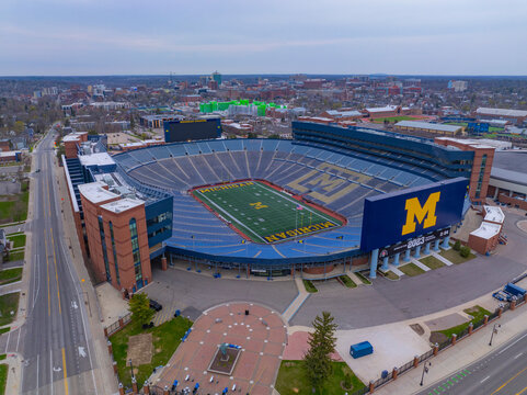 Michigan Stadium (Big House) is the American football stadium for the University of Michigan in Ann Arbor, Michigan, MI, USA. 