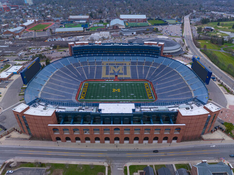 Michigan Stadium (Big House) is the American football stadium for the University of Michigan in Ann Arbor, Michigan, MI, USA. 