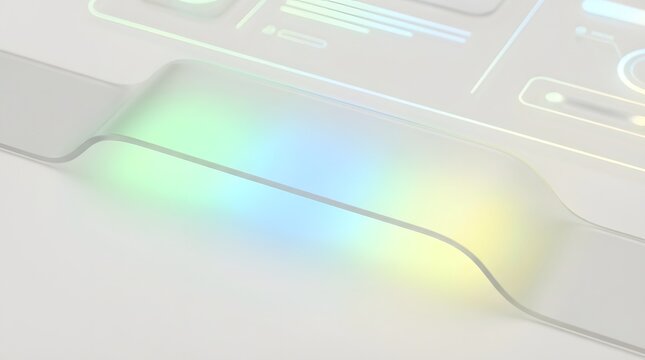 Abstract digital artwork featuring fluid flowing lines and dynamic curves rendered in vibrant gradients evoking continuous energy smooth motion and modern aesthetic design for backgrounds
