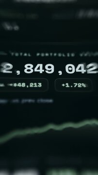 Total portfolio value of 2.8M USD