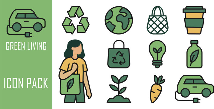 Green Living Icon Pack