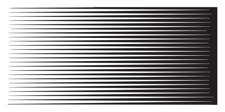 Abstract background with horizontal black lines fading into white space.