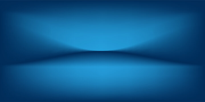 blue background, abstract wall studio room, can be used to present your product
