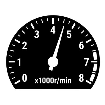 icon car tachometer vector illustration