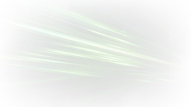 Green motion streak overlay with abstract speed line background