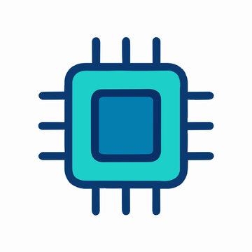 Computer Microchip Processor