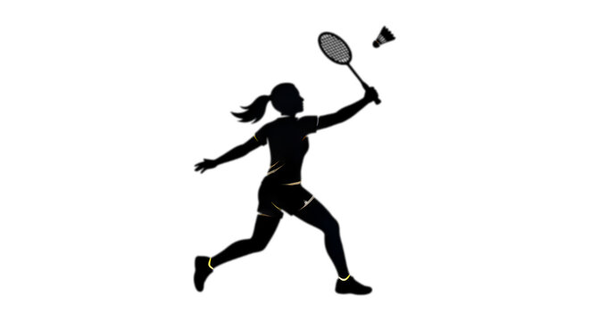 tennis player silhouette vector