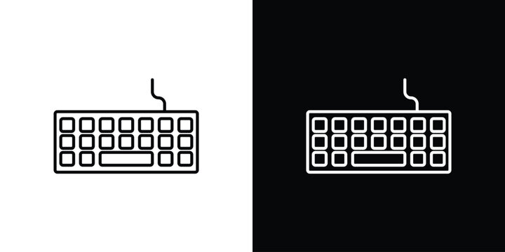 Keyboard icon concept vector. EPS10