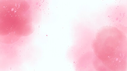 Fototapeta premium pink cloud watercolor background