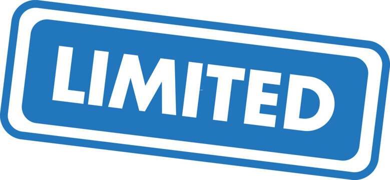 Limited edition stamp graphic retail promotion scarcity marketing and exclusive product badges