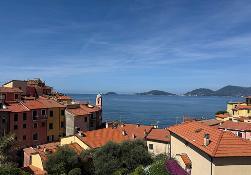 Tellaro, Liguria, Italia.