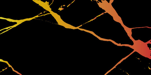 Black ink splash world map illustration with continents and global geography design © Asad Visuals