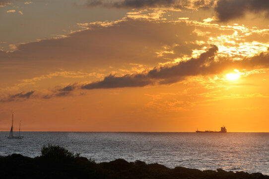 Sonnenaufgang bei Punta Prima auf Menorca