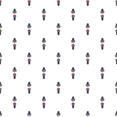 Fototapeta premium Seatbelt buckles creating a seamless safety and security pattern