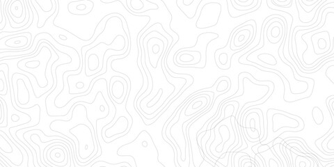 Topographic map background geographic line map with elevation assignments. Modern design with White background with topographic design   © Sajjad