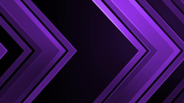 Abstract geometric background with layered chevrons modern glossy 3d effect animation