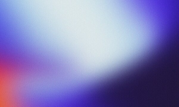Dreamy purple and white ethereal gradient background with heavy grain texture for serene spiritual design concepts.