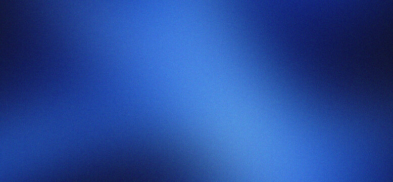 Deep blue digital gradient with a fine grainy texture creating a smooth atmospheric and modern background.