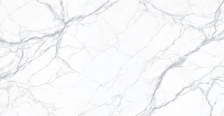 Fototapeta premium Marble texture with gray veins on a white background for design and decoration purposes