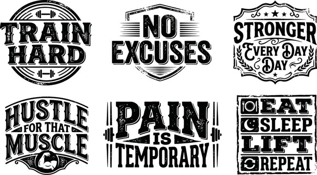 Motivational gym quotes and fitness phrases for athletes and bodybuilders  workout inspiration