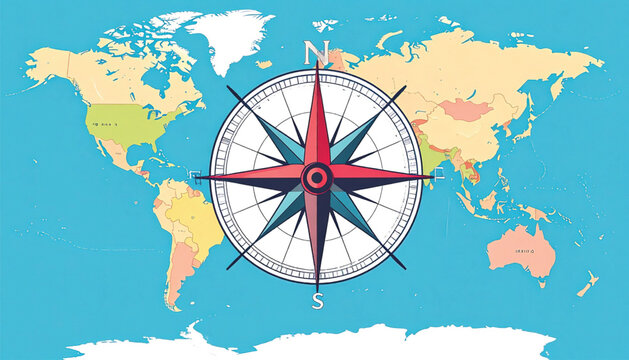 Compass Navigation Tool for Direction.