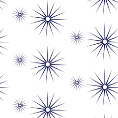 Obraz premium abstract seamless flower simple vector background design .