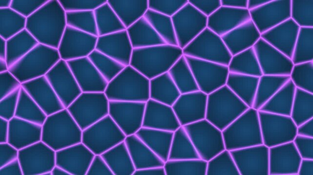 neon purple lines on dark blue background