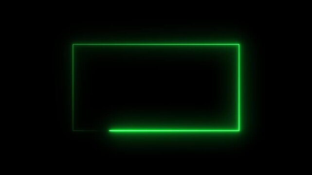 Neon glowing zigzag line with upward arrow on black background, global business shape line animation,Global real estate growth neon line graph with heart