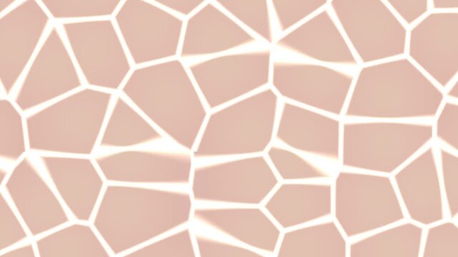 peach mosaic background, cracked pattern