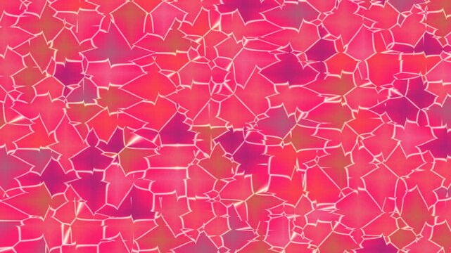 pink mosaic background with white grout