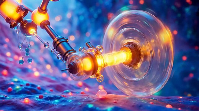 ATP-Powered Nanomotor Rotation
