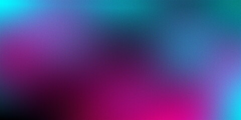 Obraz premium Vibrant cyan magenta and purple grainy soft light diffusion