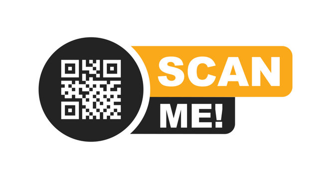 Qr code scan me button
