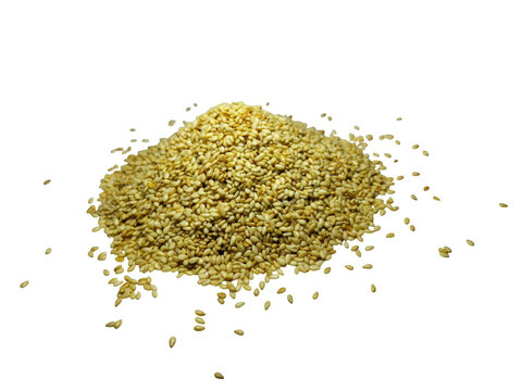 A small mound of raw yellow split peas heap for cooking and healthy eating