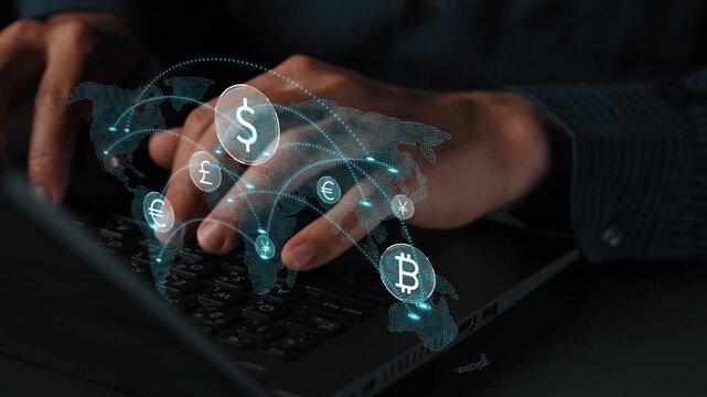 Global currency exchange enables seamless money transfer through currency, exchange, and global systems for decentralized international financial connection Marrow