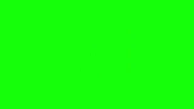 Growing upward trend arrow graphic on green background