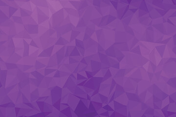 Low-poly geometric pattern in vibrant purple gradient geometric shapes abstract texture polygonal pattern © Solaiman77
