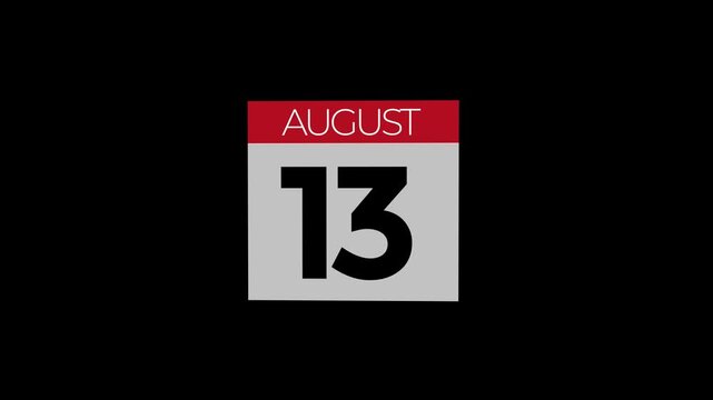 August calendar moving date, Calendar of August month moving, all date of months