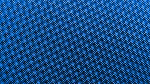 Close-up of Blue Denim Fabric Texture