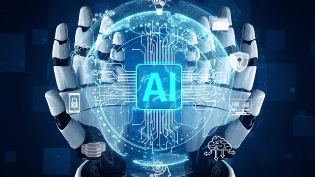 AI drives global digital transformation by connecting cloud, robotics, machine learning, and data systems to enhance innovation and secure smart networks worldwide. Marrow