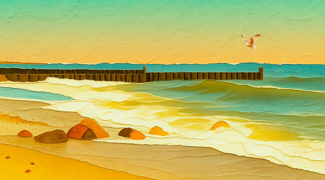 Am Strand