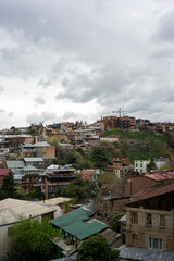 Fototapeta premium Urban street in Tbilisi, Georgia