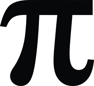 Pi symbol,Pi icon, pi vector icon,
