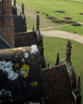 Historic Knole House in Sevenoaks, Kent, England