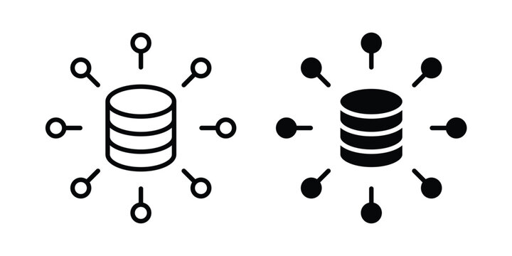 Data aggregation icon