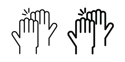 Obraz premium High Five icon