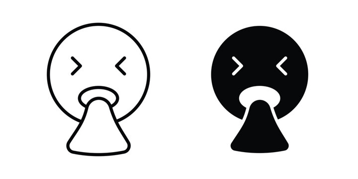 Puking emoji icon