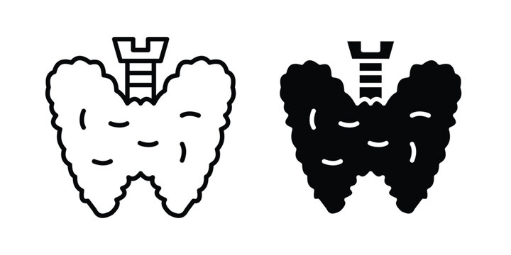 Thyroid gland icon